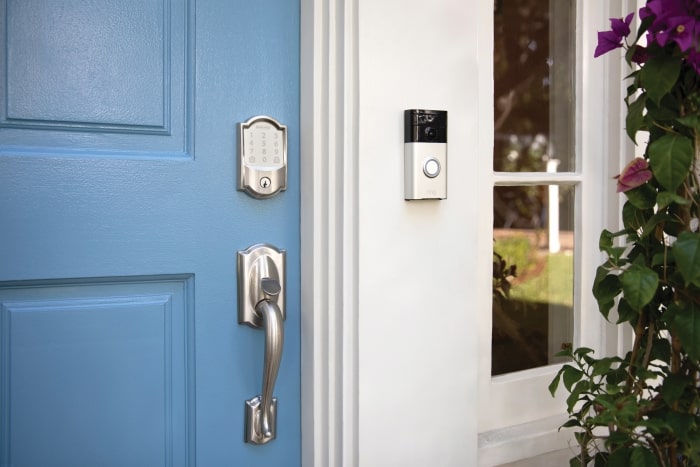 schlage encode with ring video doorbell