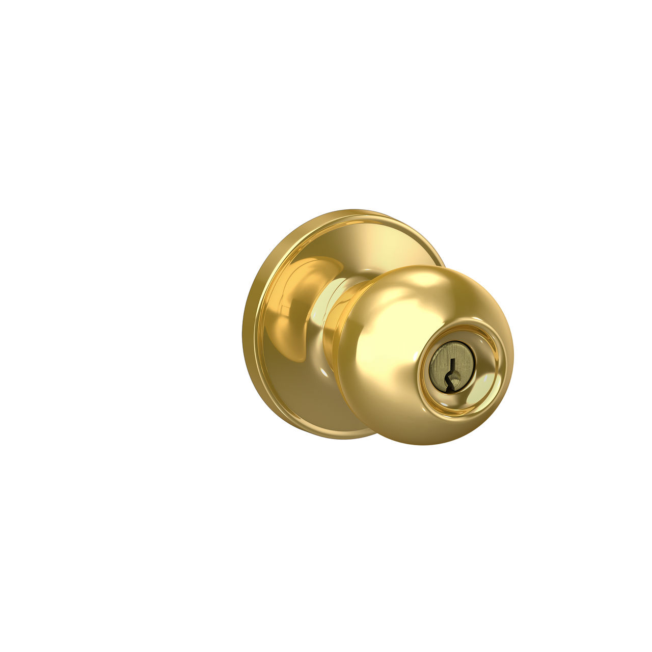 J Series Corona Knob Keyed Entry Lock