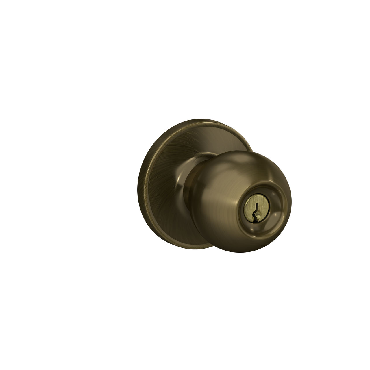 J Series Corona Knob Keyed Entry Lock