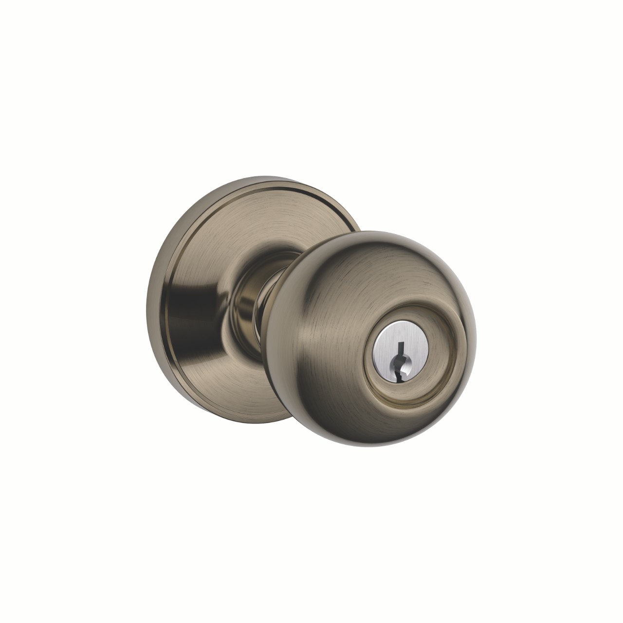 J Series Corona Knob Keyed Entry Lock