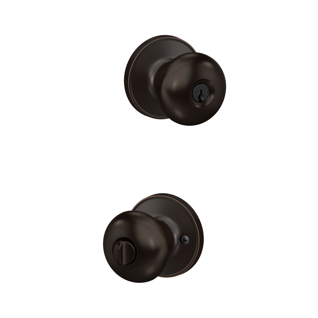 J Series Stratus Knob Keyed Entry Lock