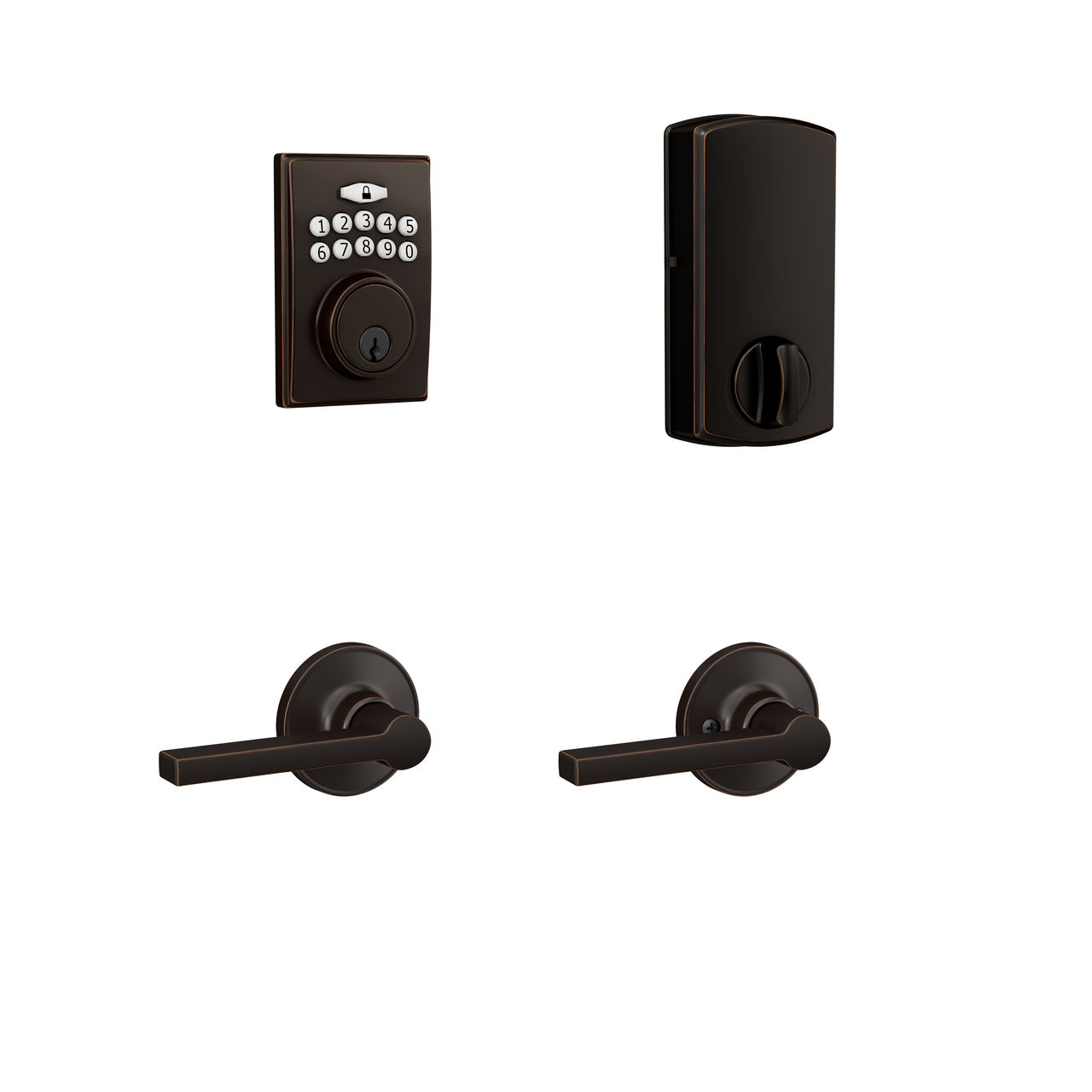 Dexter® Keypad Deadbolt with Solstice Lever