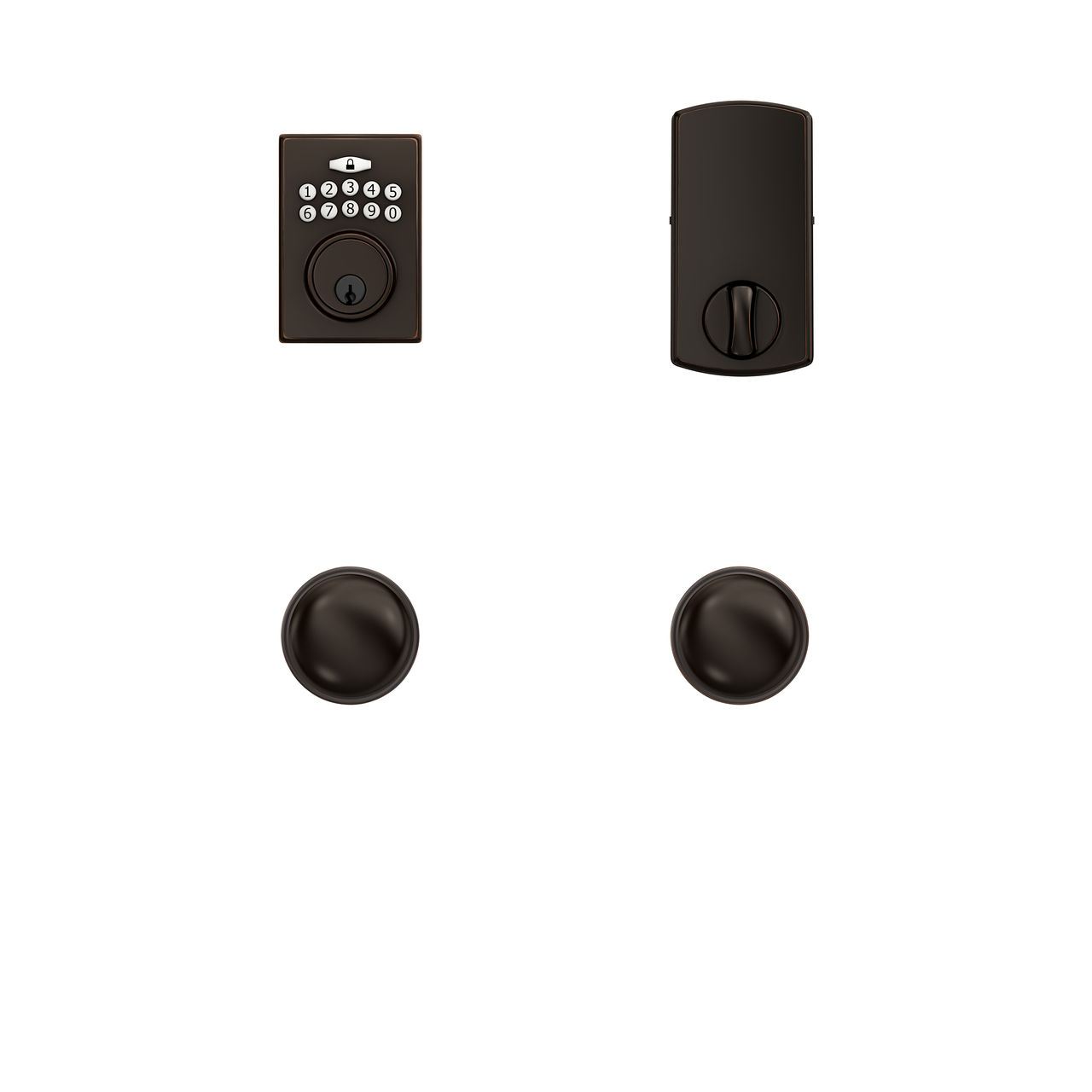 Dexter® Keypad Deadbolt with Stratus Knob