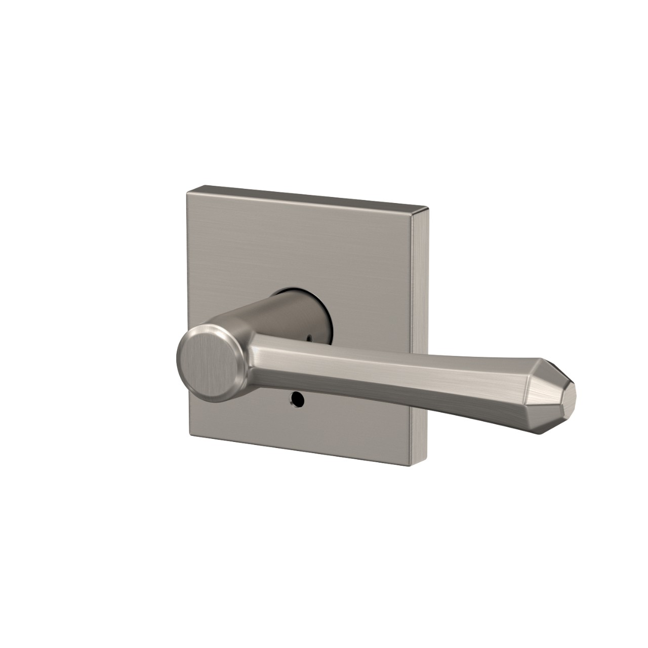 Custom Dempsey Lever Combined Interior Hall-Closet and Bed-Bath Lock