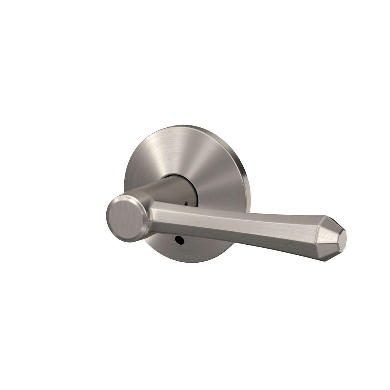 Custom Dempsey Lever Combined Interior Hall-Closet and Bed-Bath Lock