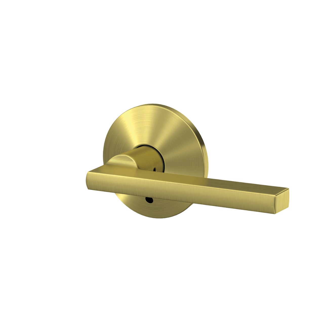 Custom Latitude Lever Combined Interior Hall-Closet and Bed-Bath Lock