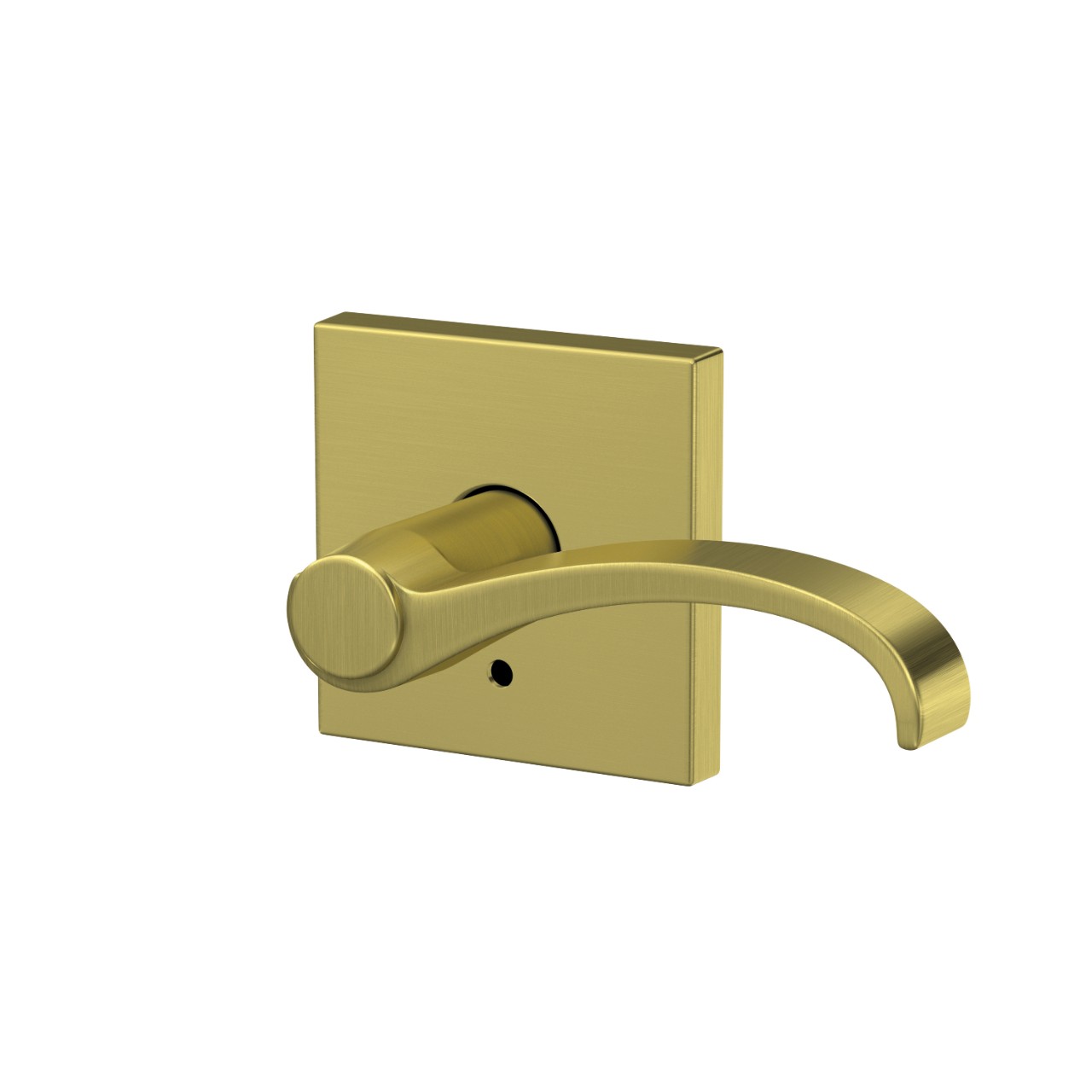 Custom Whitney Lever Combined Interior Hall-Closet and Bed-Bath Lock