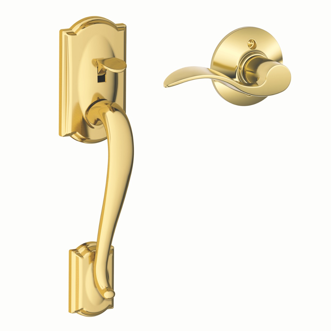 Front Entry Handle and Accent Lever