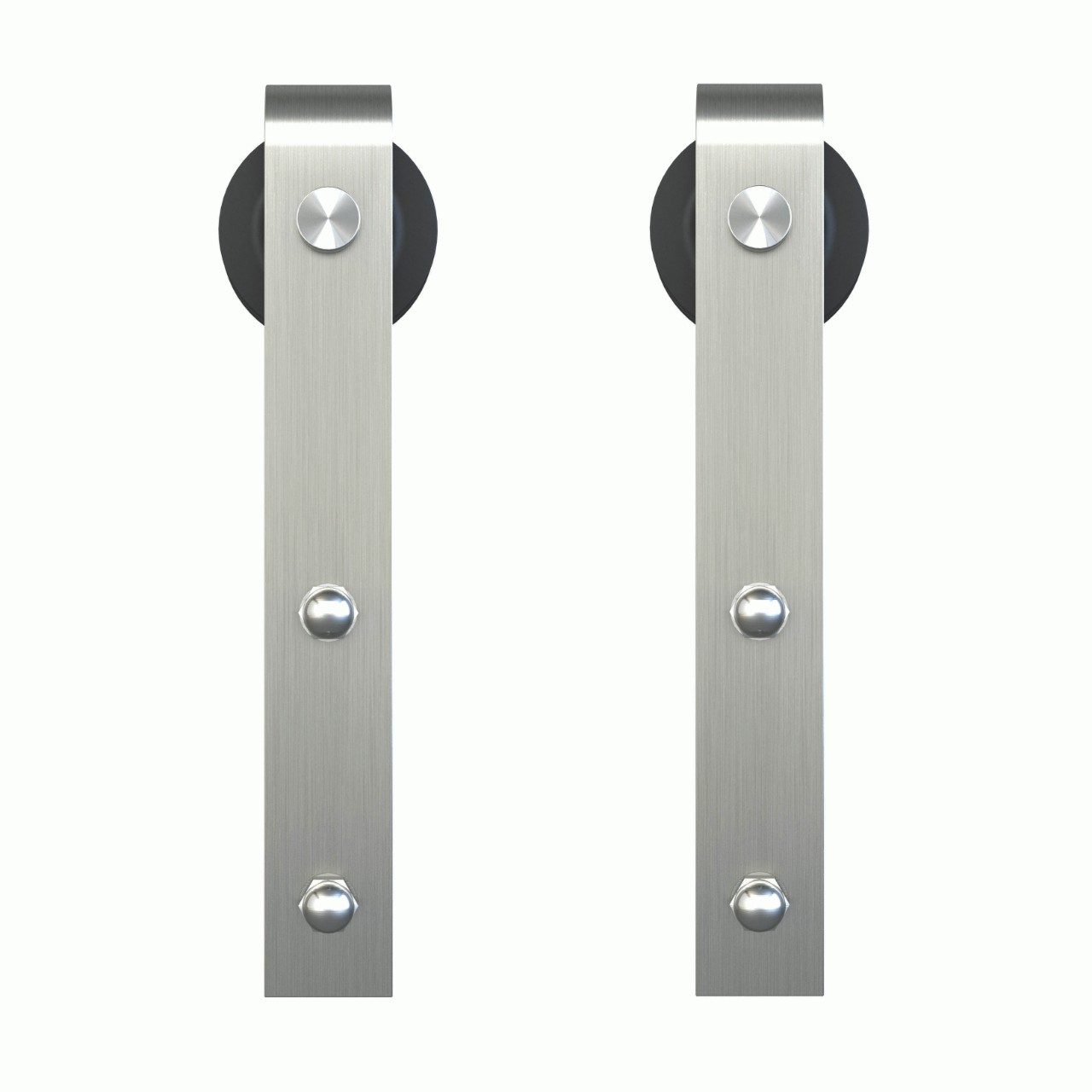 Sliding Barn Door Hardware - 8' J Strap