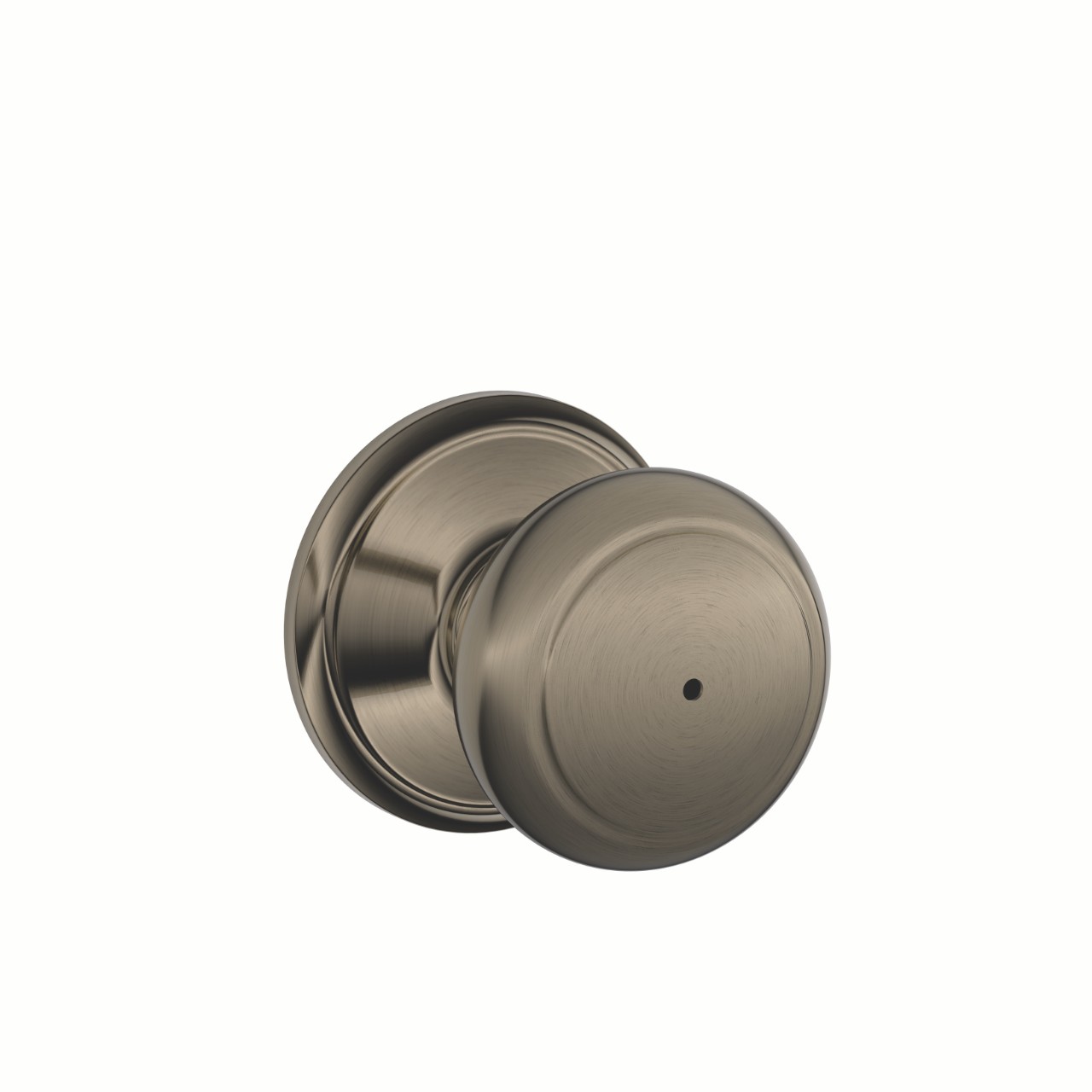 Andover Knob Bed & Bath Lock