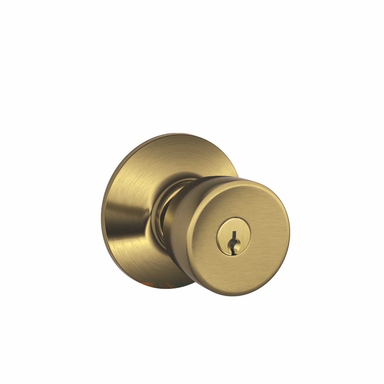 Bell Knob Keyed Entry Lock