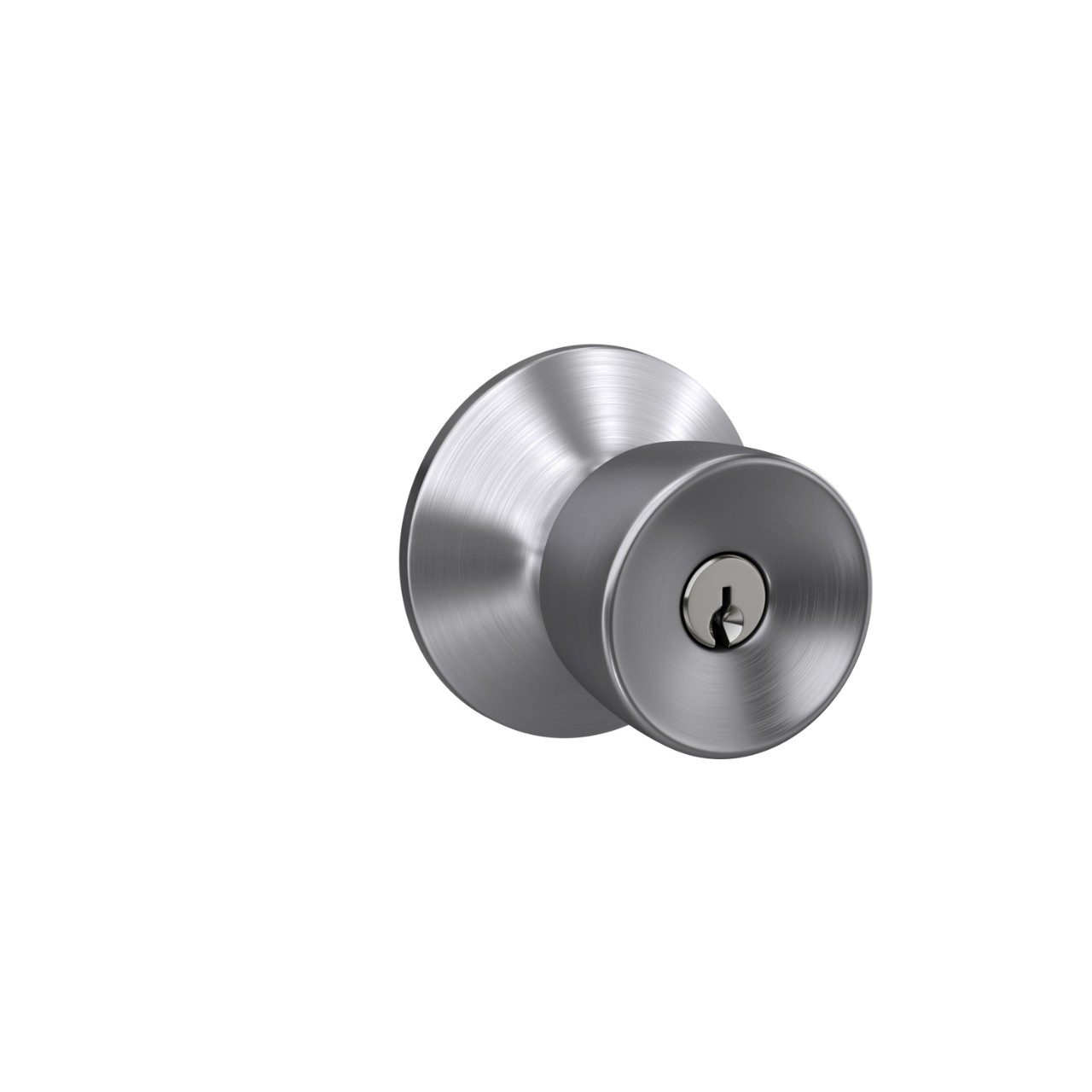 Bell Knob Keyed Entry Lock