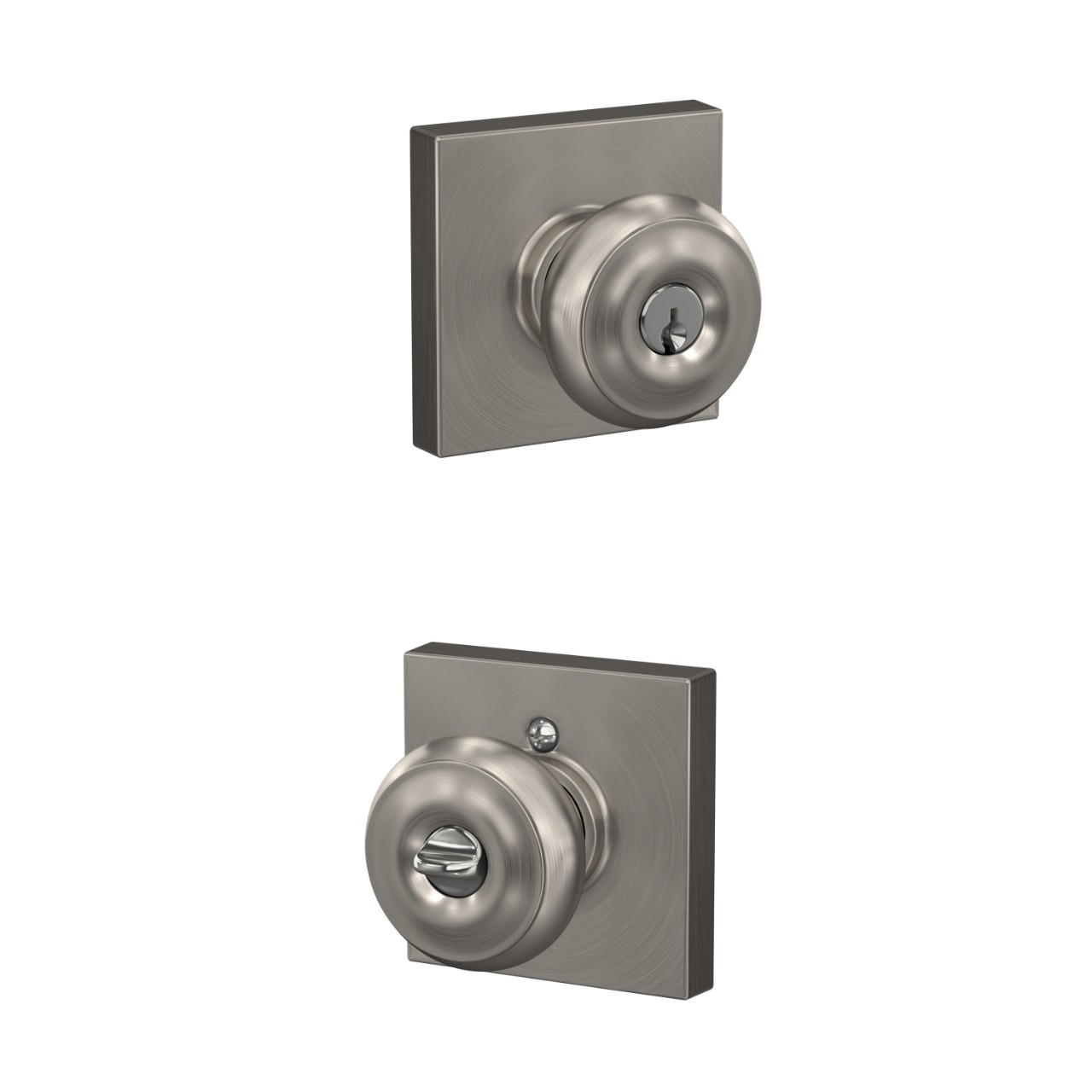 Georgian Knob Keyed Entry Lock