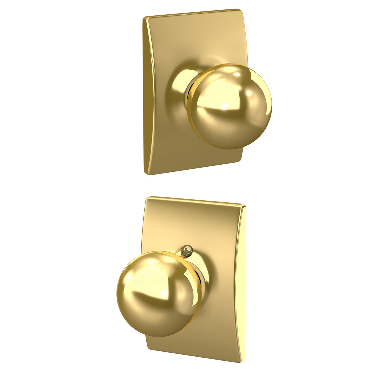 Orbit Knob Hall & Closet Lock