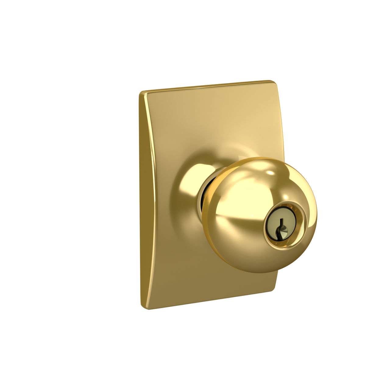 Orbit Knob Keyed Entry Lock