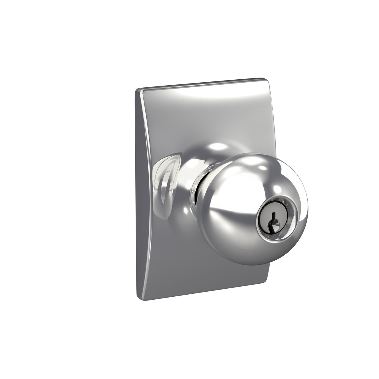 Orbit Knob Keyed Entry Lock