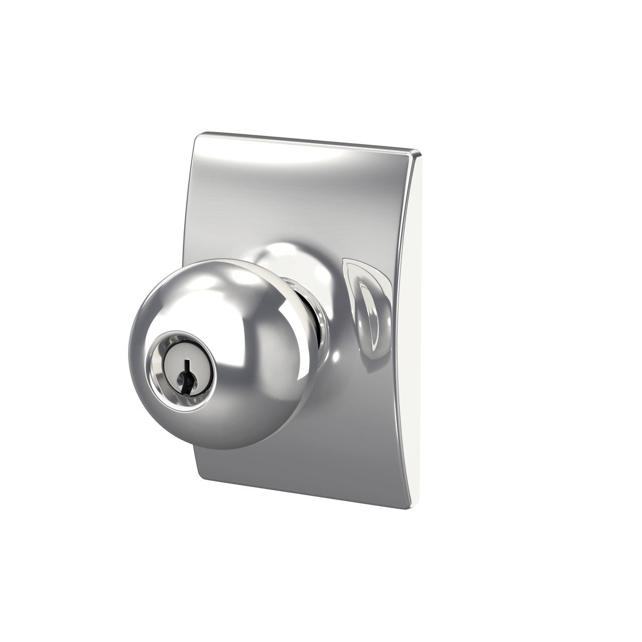 Orbit Knob Keyed Entry Lock