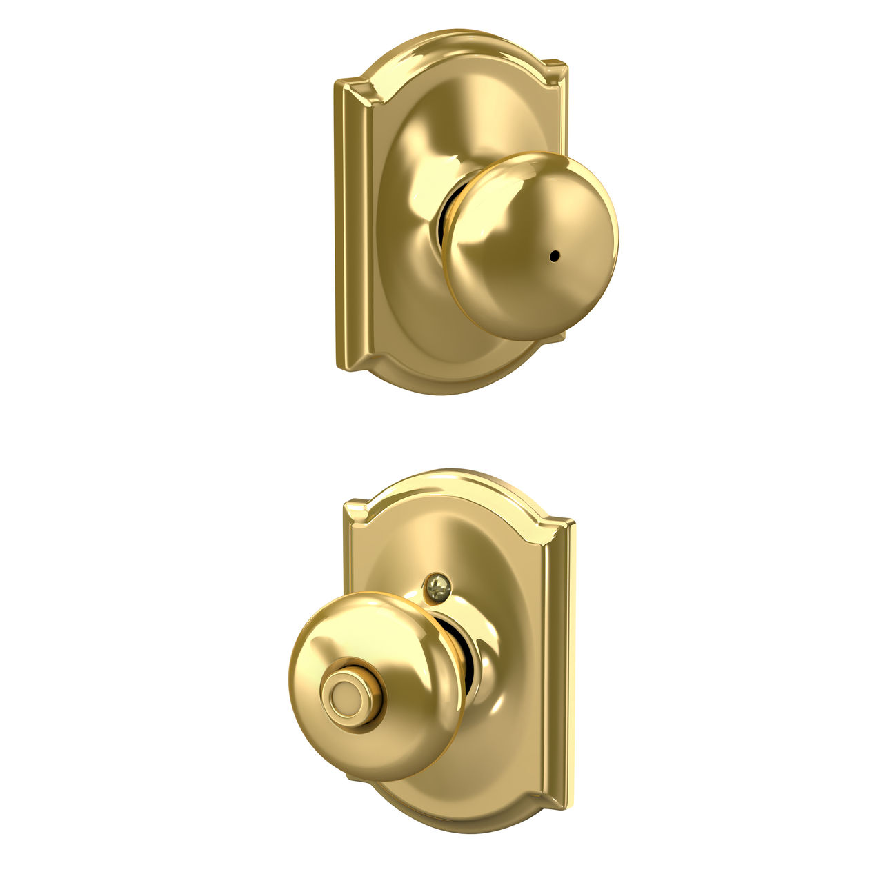 Plymouth Knob Bed & Bath Lock