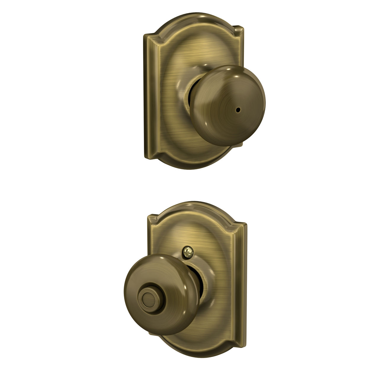 Plymouth Knob Bed & Bath Lock