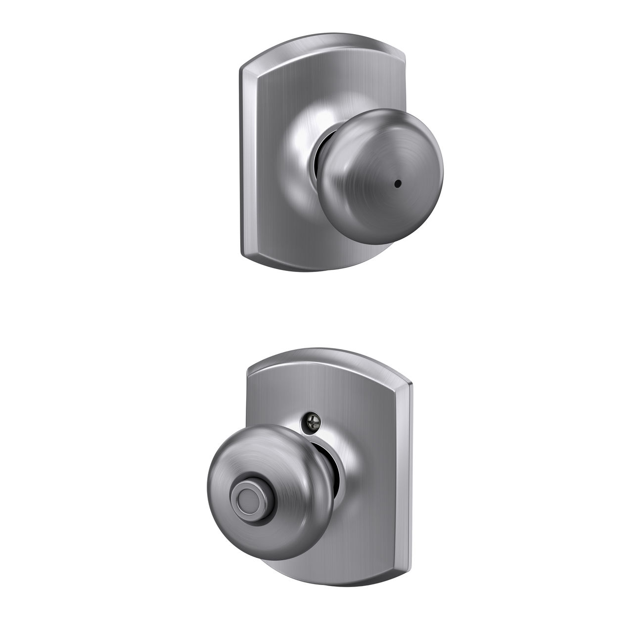 Plymouth Knob Bed & Bath Lock