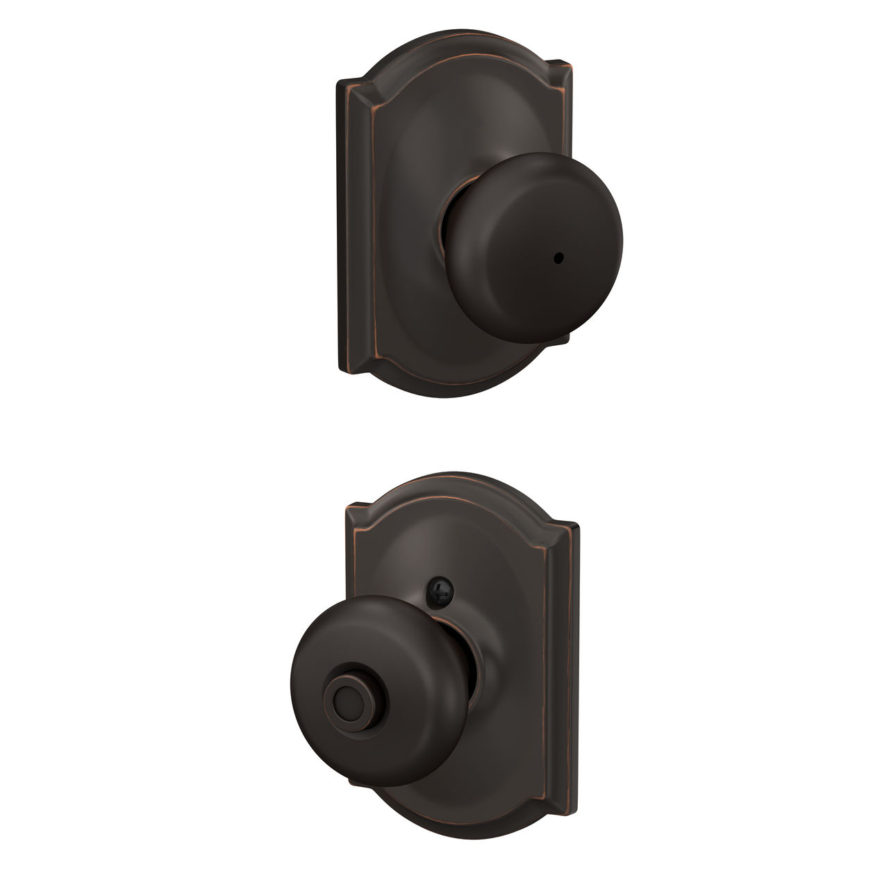 Plymouth Knob Bed & Bath Lock