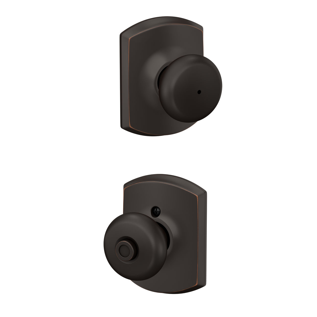 Plymouth Knob Bed & Bath Lock