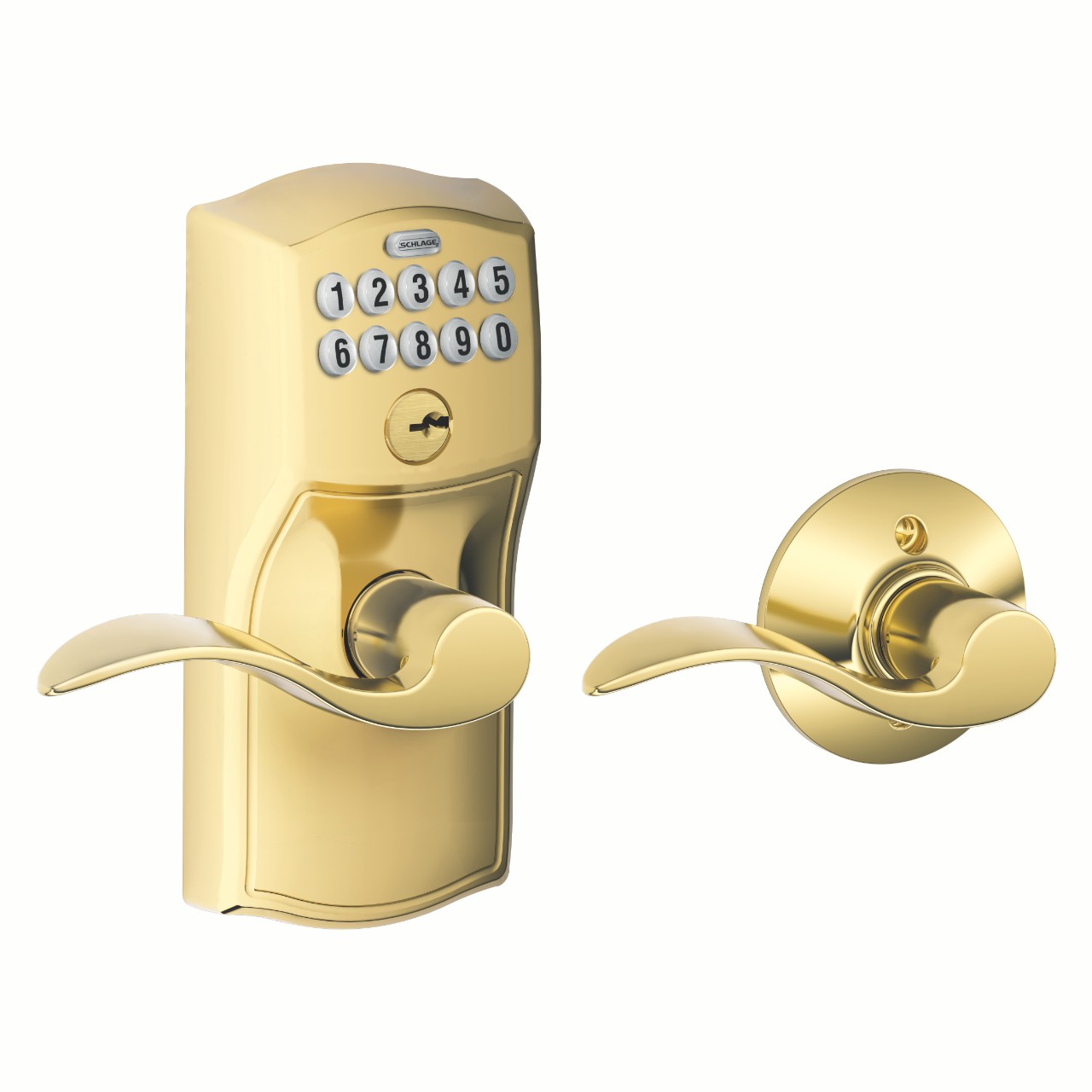 Keypad Lever and Accent Lever with Auto Lock