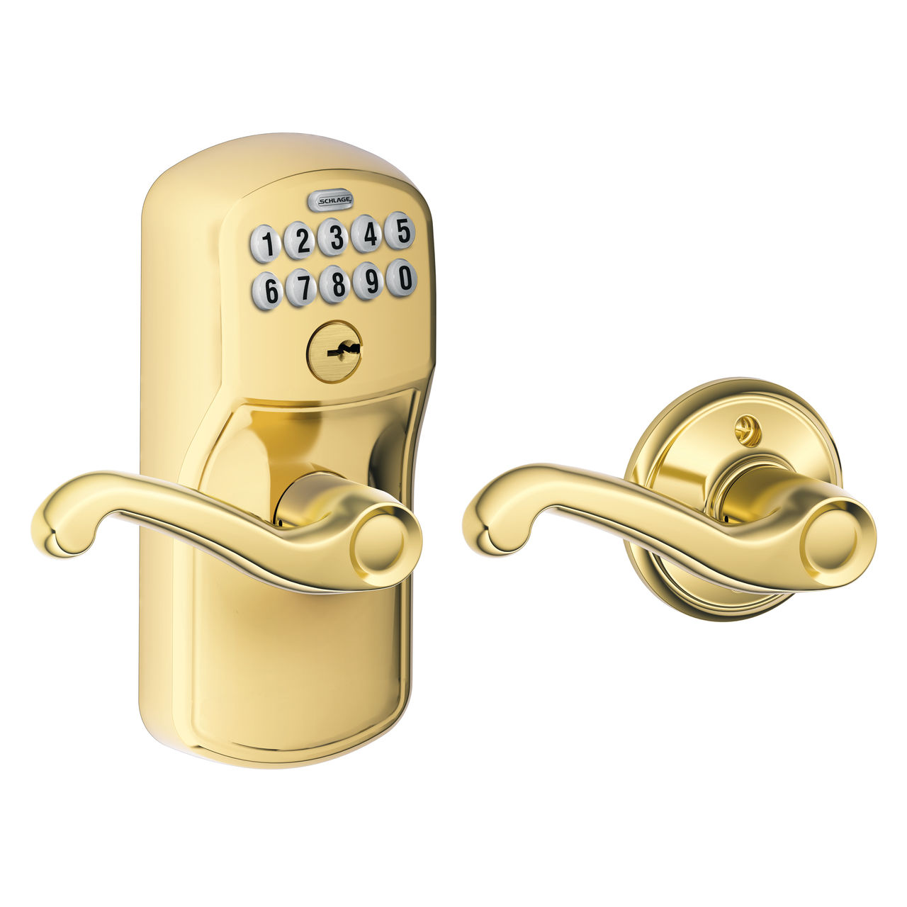 Keypad Lever and Flair Lever with Auto Lock