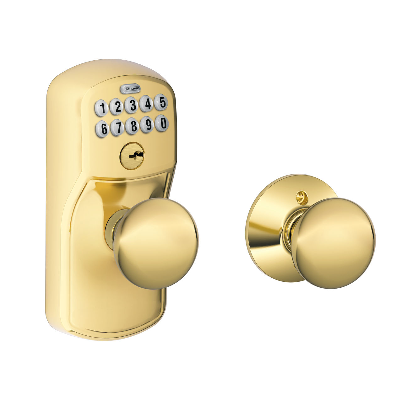 Keypad Knob and Plymouth Knob with Auto Lock