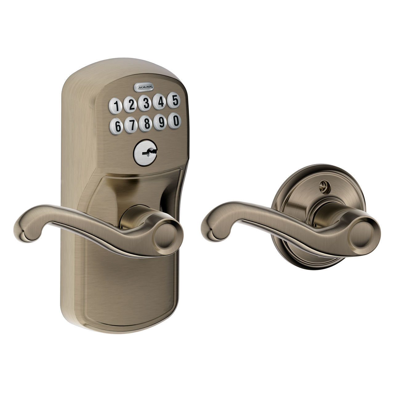 Keypad Lever and Flair Lever with Auto Lock