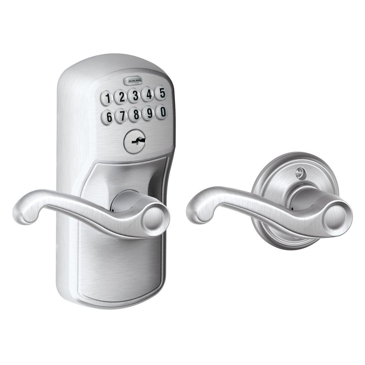 Keypad Lever and Flair Lever with Auto Lock