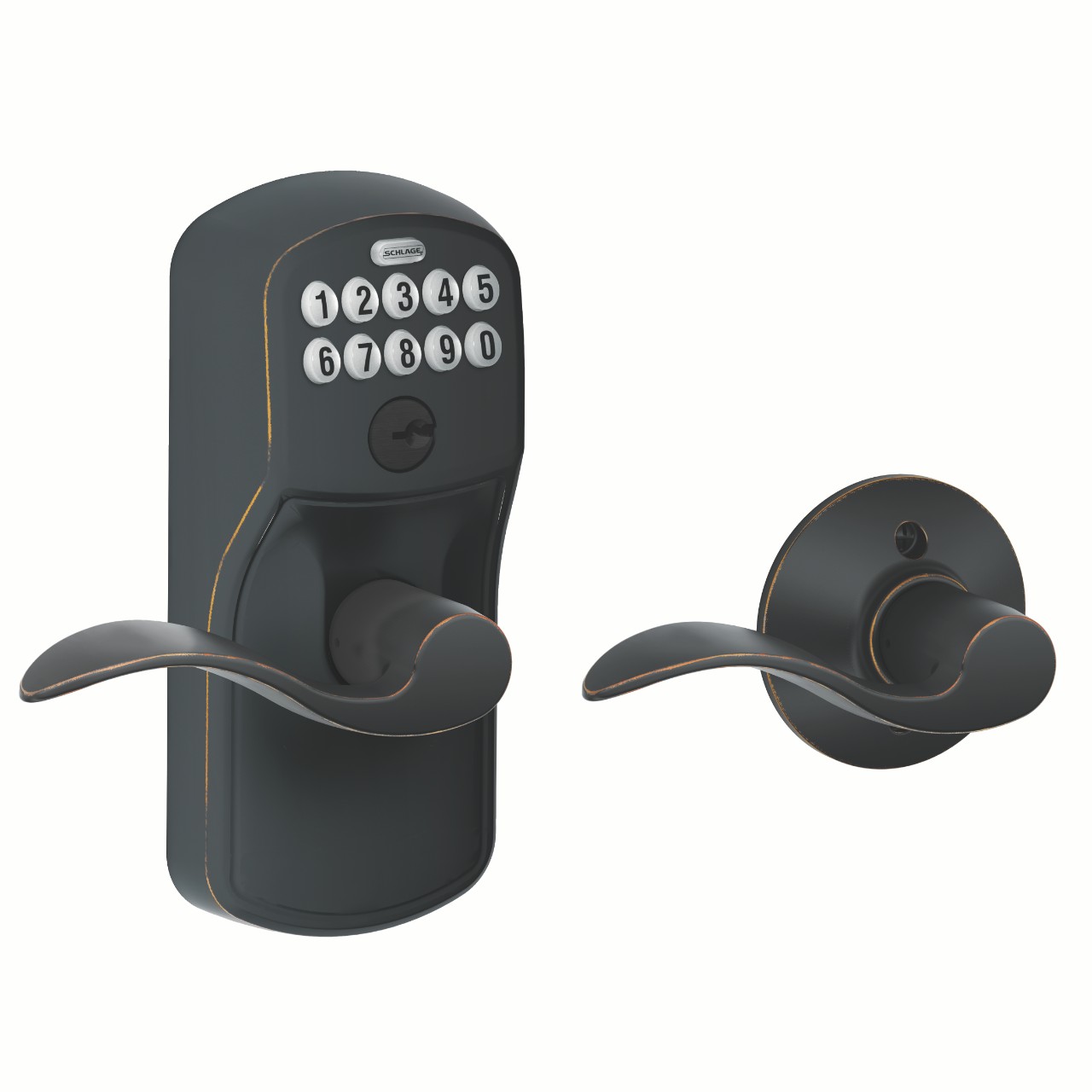 Keypad Lever and Accent Lever with Auto Lock