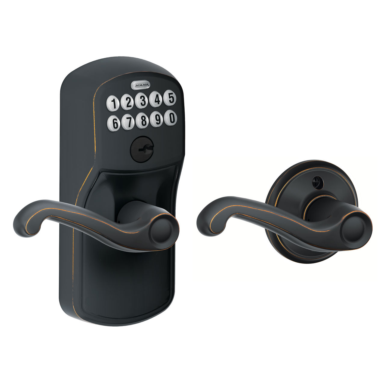 Keypad Lever and Flair Lever with Auto Lock