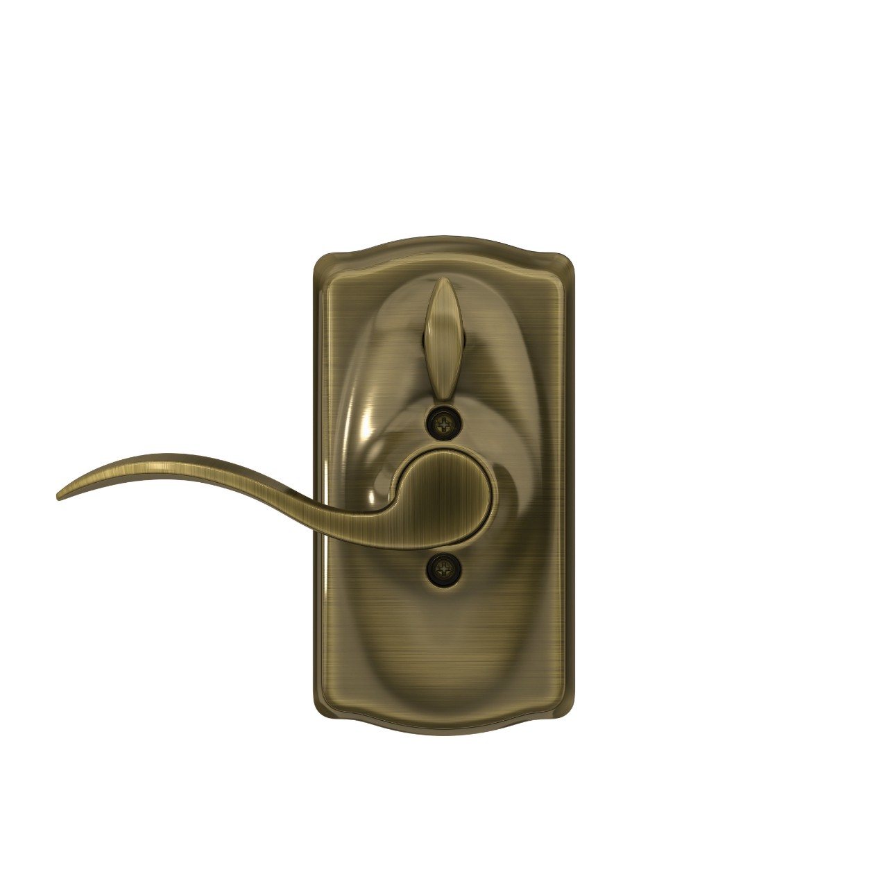 Keypad Lever and Accent Lever with Flex Lock