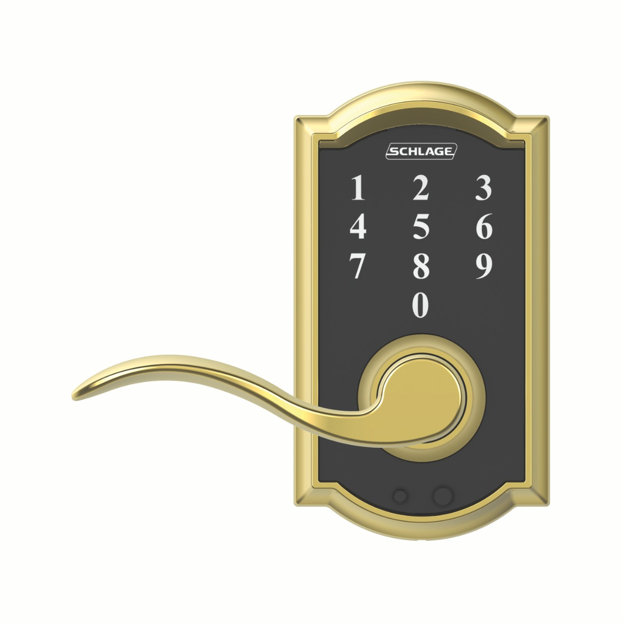 Schlage Touch™ Keyless Touchscreen Lever with Accent Lever