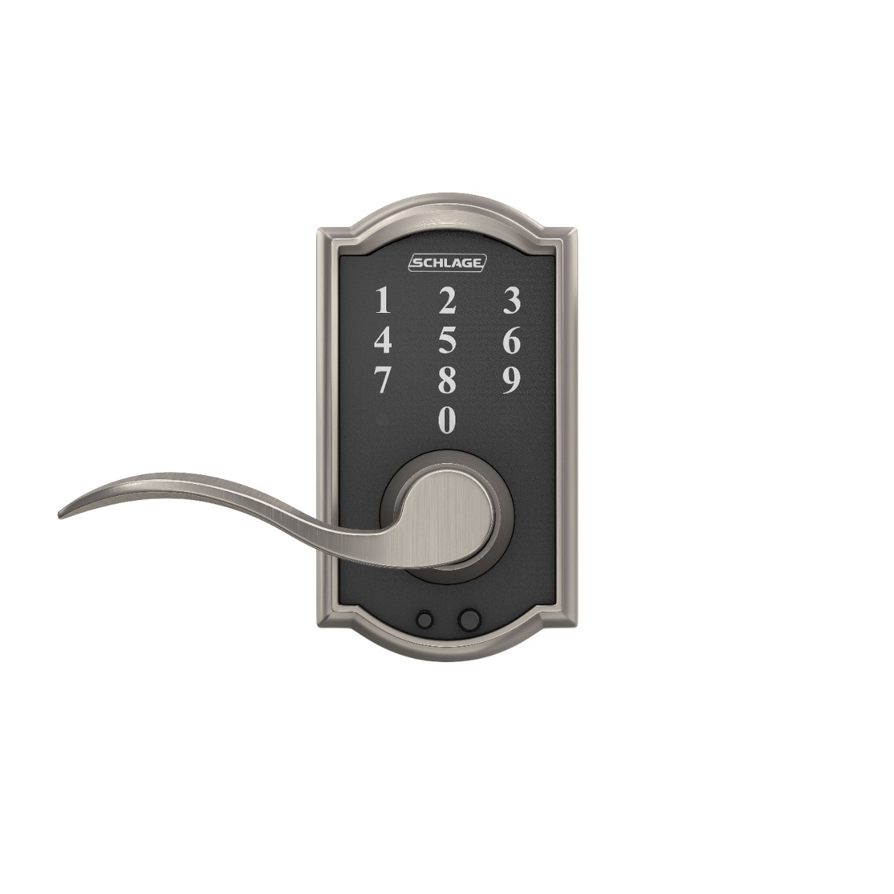 Schlage Touch™ Keyless Touchscreen Lever with Accent Lever