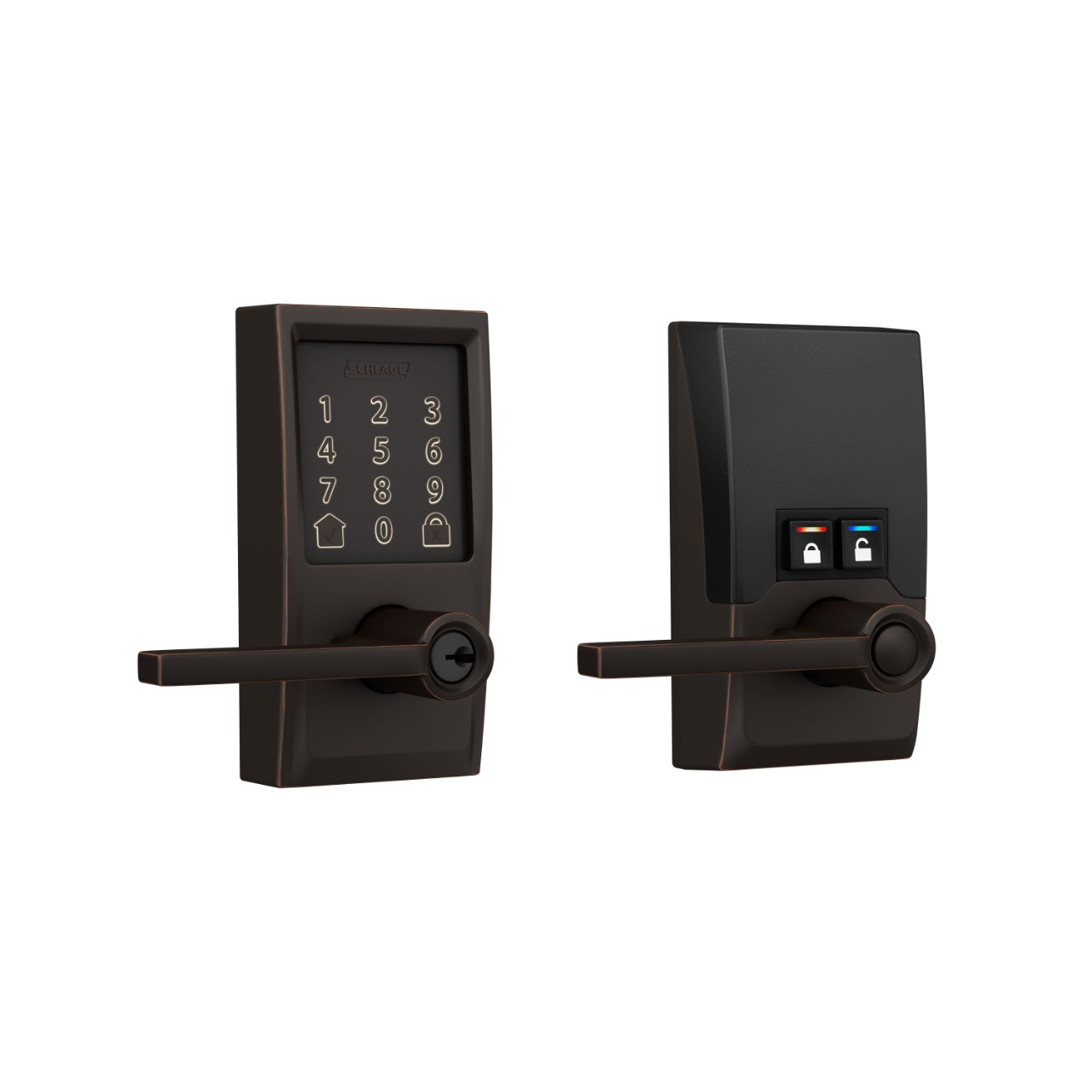 Schlage Encode™ Smart WiFi Lever with Latitude Lever
