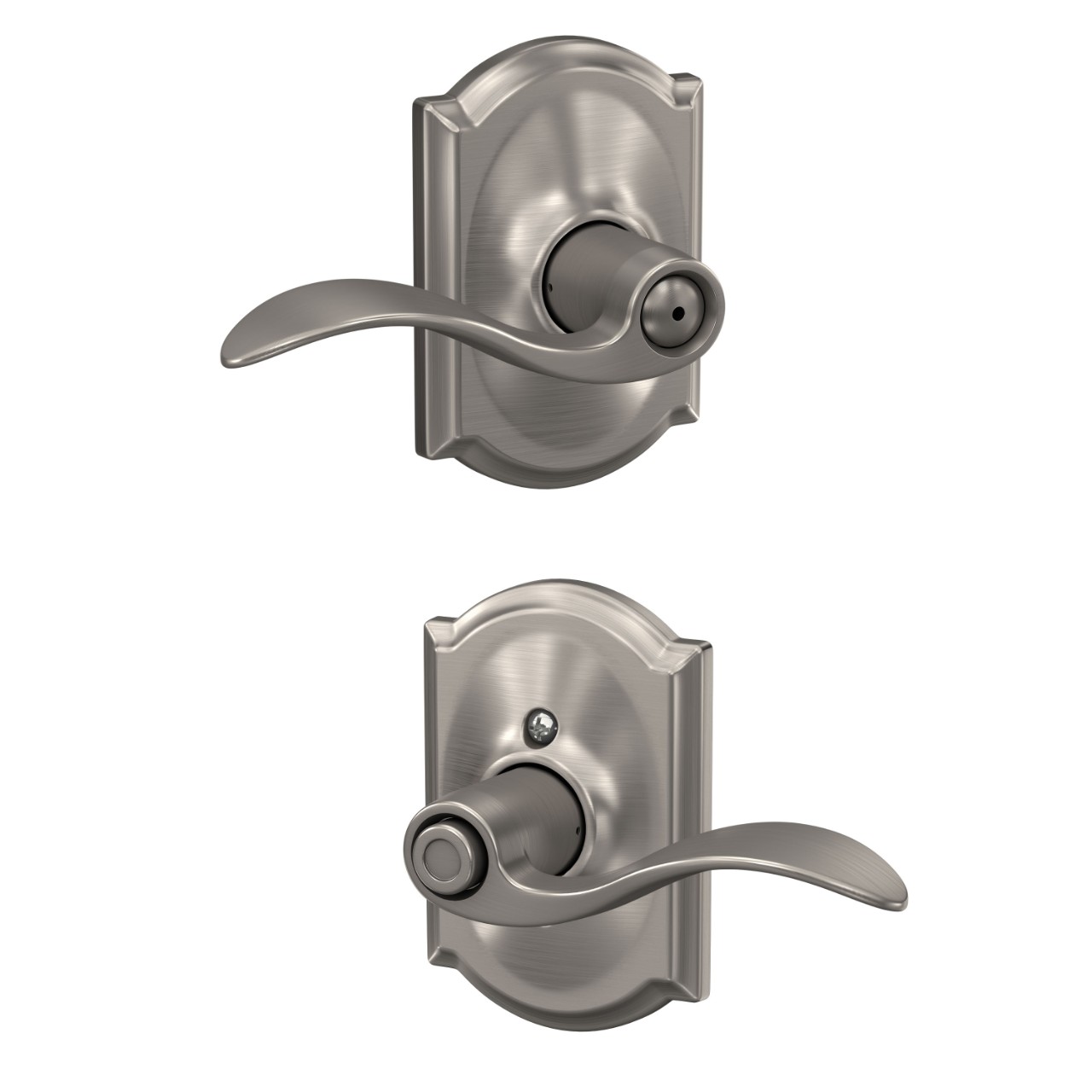 Accent Lever Bed & Bath Lock