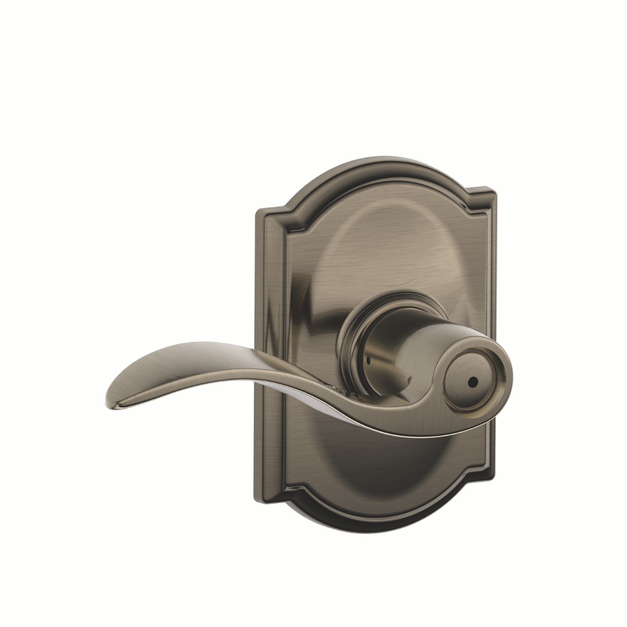 Accent Lever Bed & Bath Lock