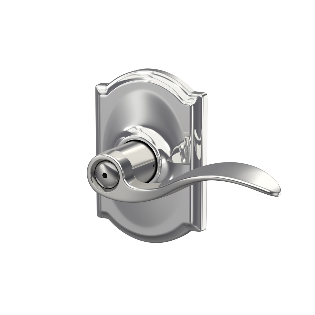 Accent Lever Bed & Bath Lock