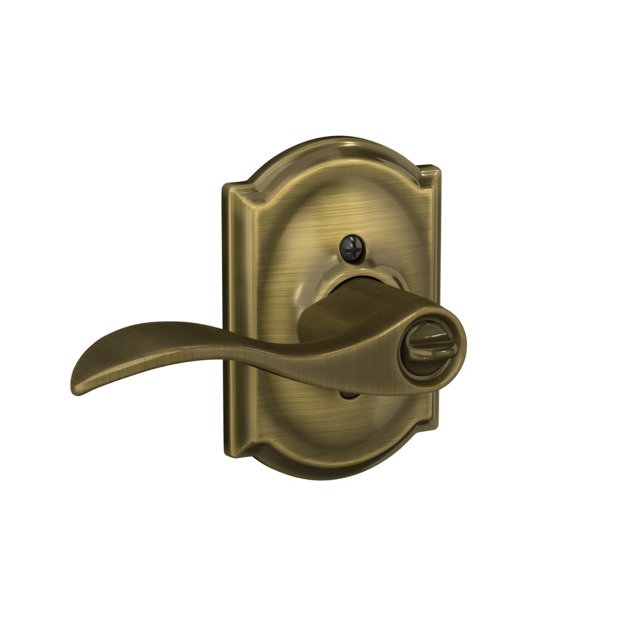 Accent Lever Keyed Entry Lock