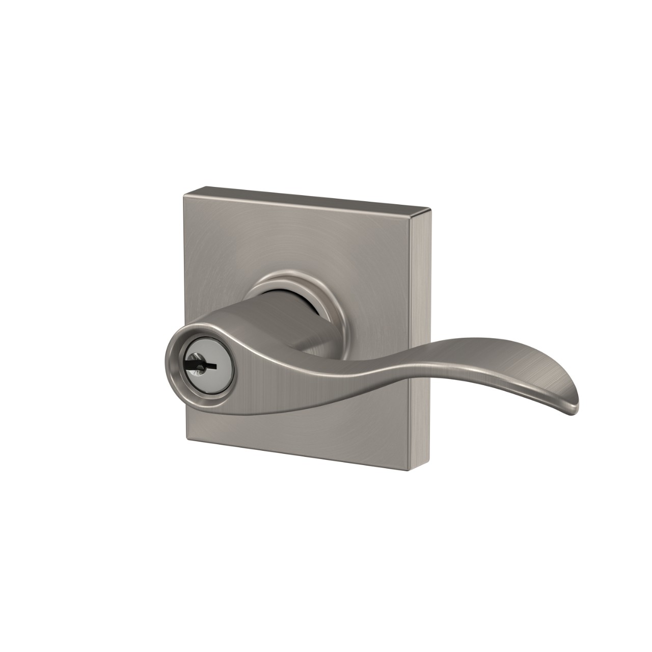 Accent lever Keyed Entry lock