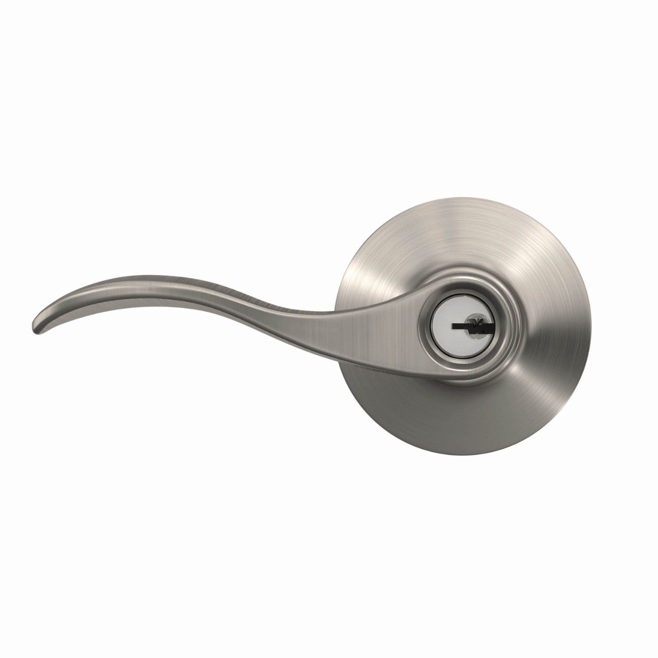 Accent Lever Keyed Entry Lock