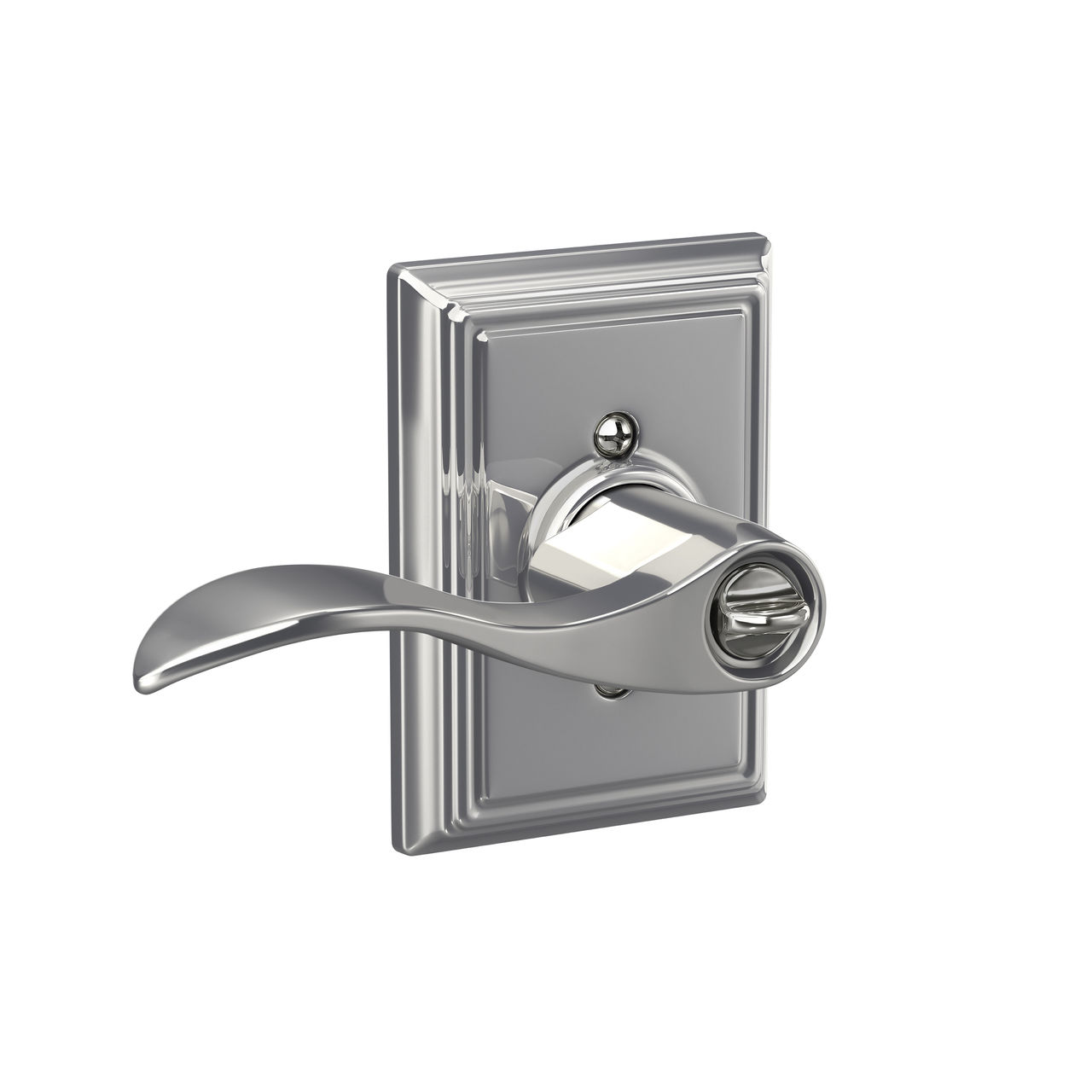 Accent Lever Keyed Entry Lock