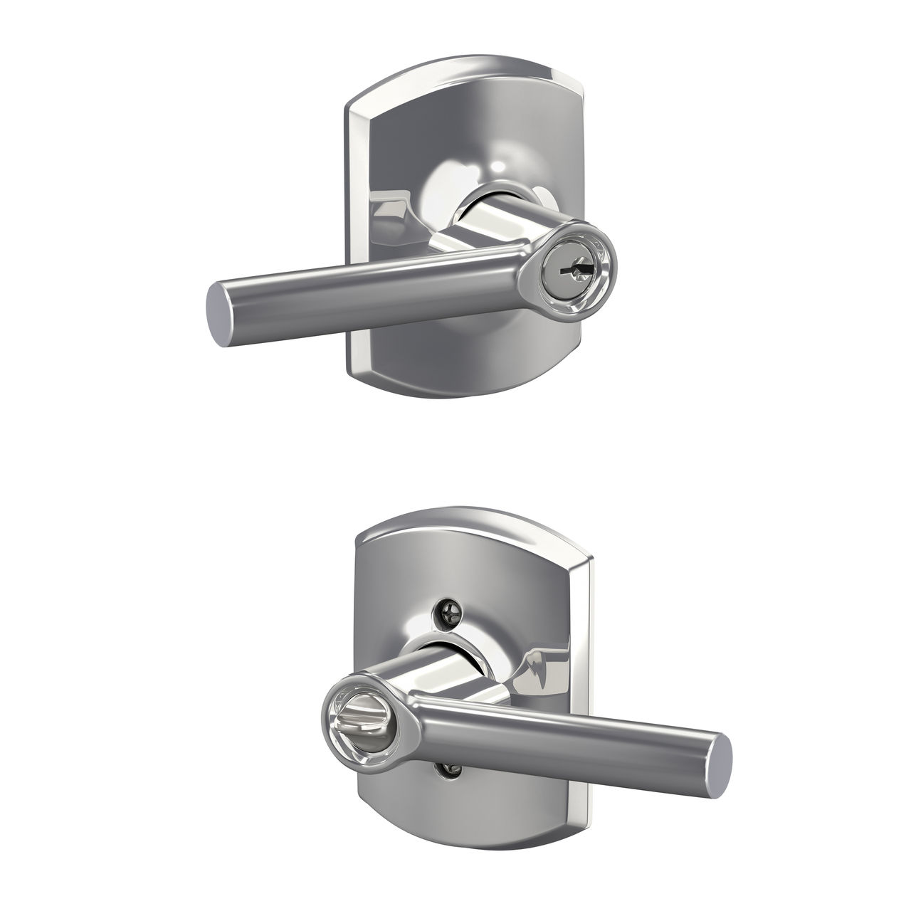 Broadway Lever Keyed Entry Lock