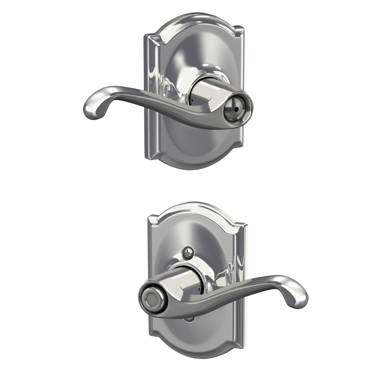 Flair Lever Bed & Bath Lock