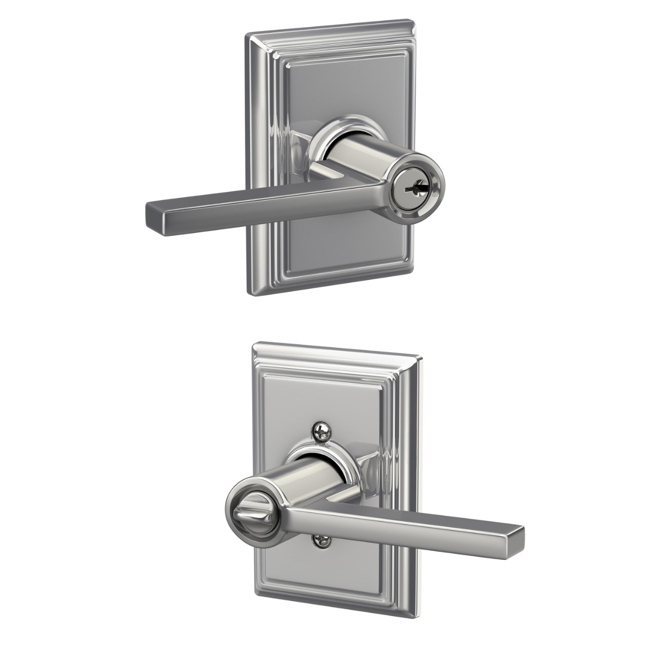 Latitude Lever Keyed Entry Lock