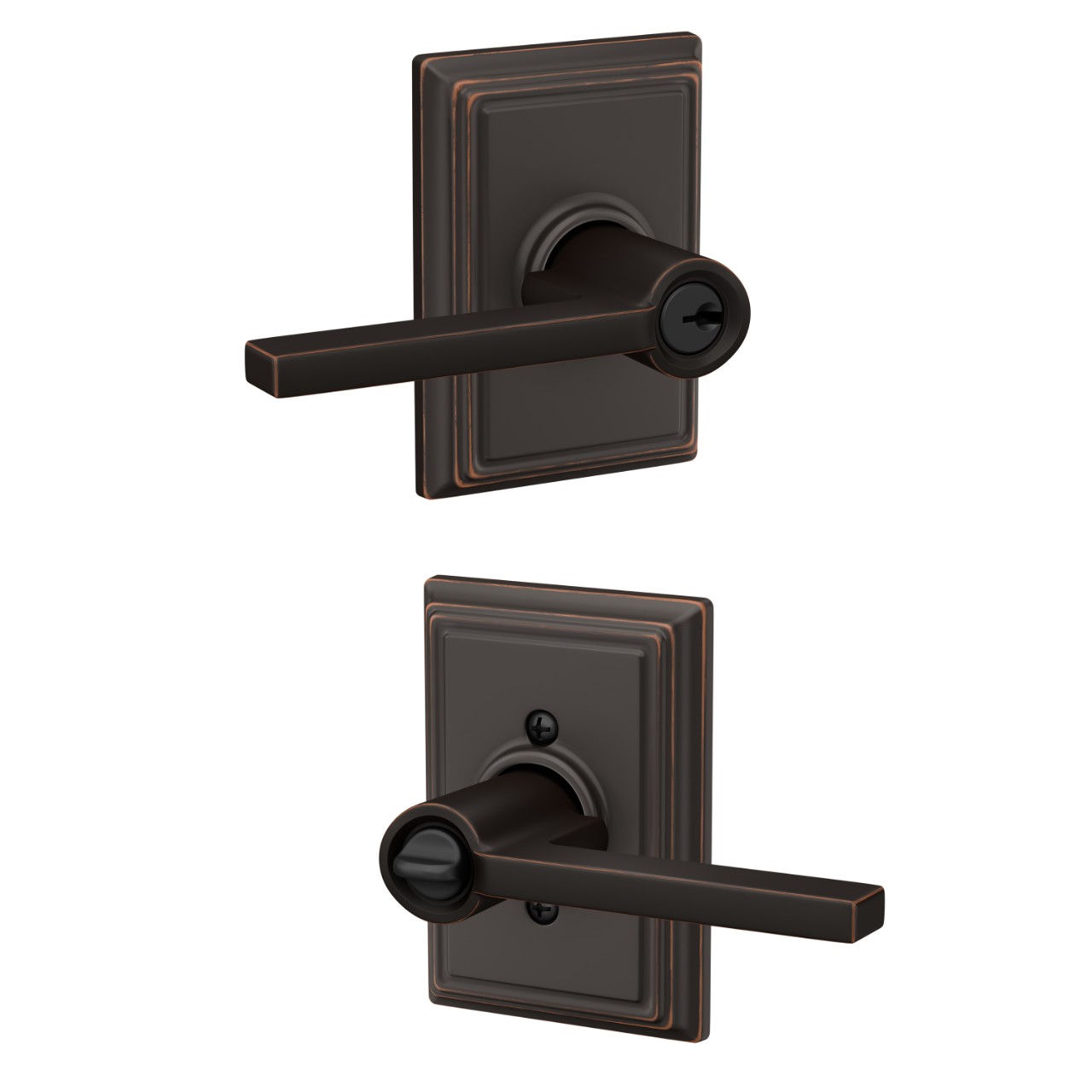 Latitude Lever Keyed Entry Lock