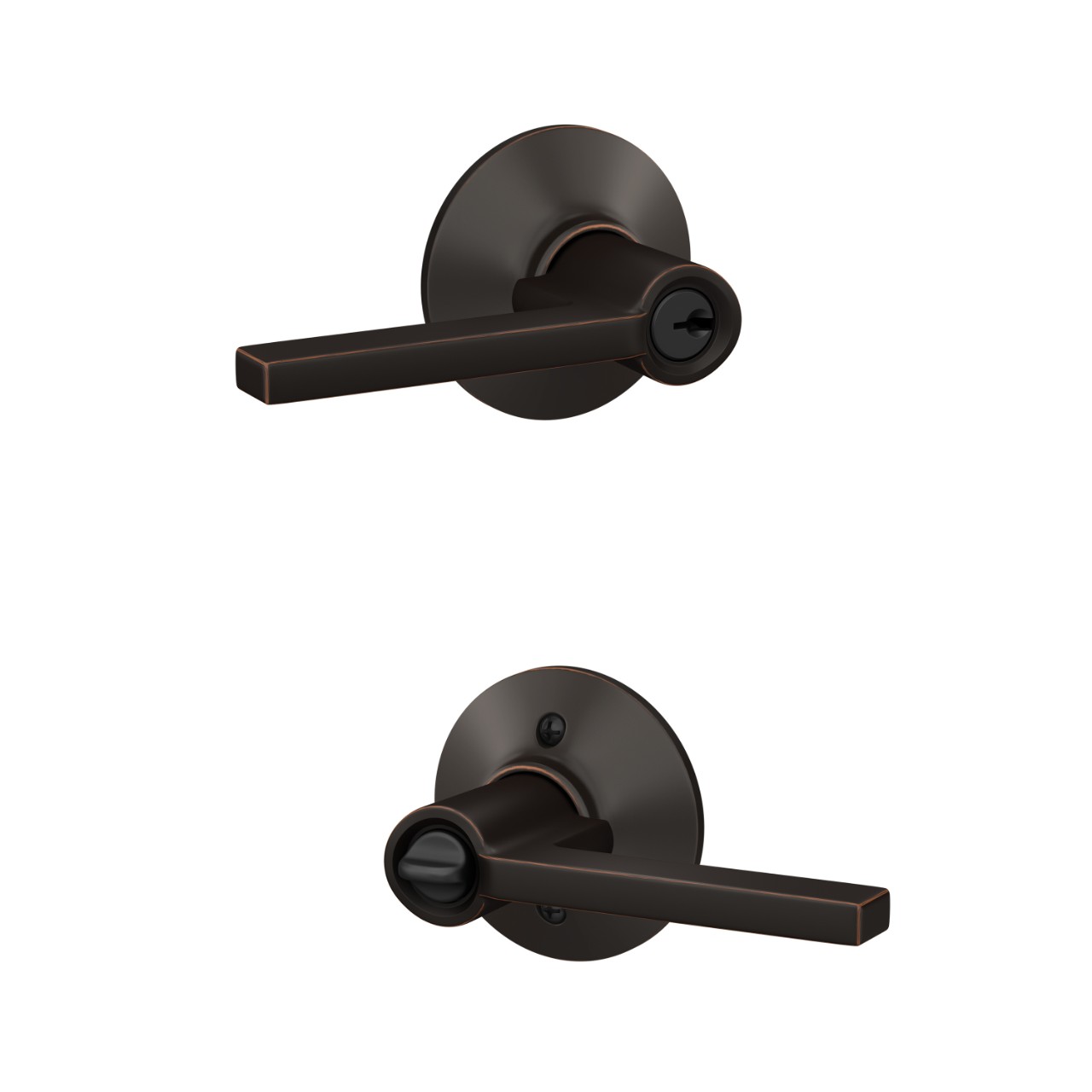 Latitude Lever Keyed Entry Lock