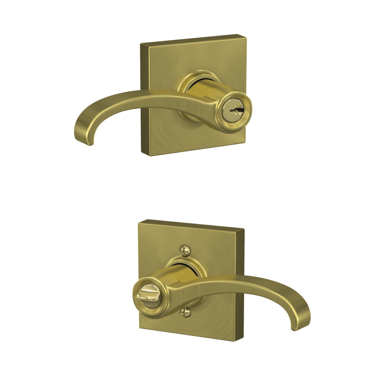 Whitney Lever Keyed Entry Lock